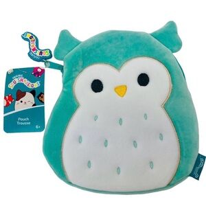 Squishmallows Owl Plush zipper Pouch
